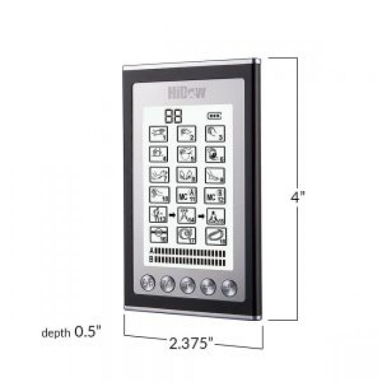 Hi-Dow XPD-S 18 Modes TENS Unit  Muscle Stimulator Device 